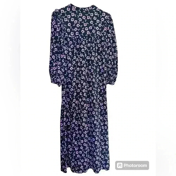 Sold Out Zara Floral Midi - Picture 3 of 4